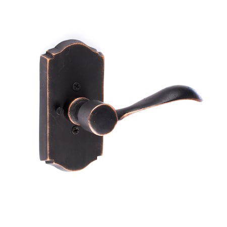 Sure-Loc Hardware Sure-Loc Hardware Sandstone Privacy Lever, Vintage Bronze, Right Hand SS102 11P RH